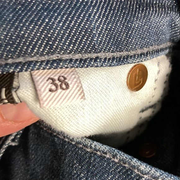 7 for all mankind standard jeans button fly - Picture 4 of 8